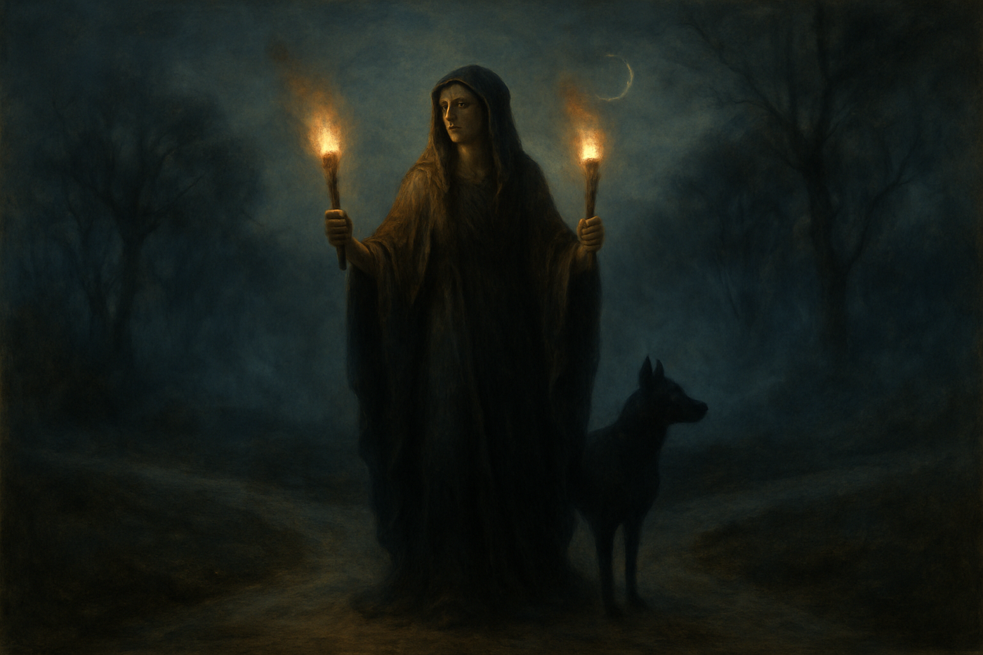 Hecate: Greek Goddess of Magic, Crossroads & the Moon