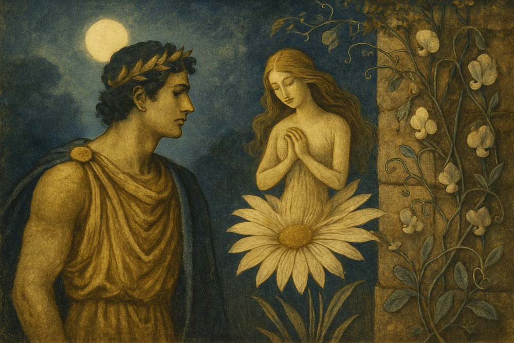 Mythology and folklore of daisy and sweet pea