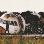 Crashed Lufthansa Airliner