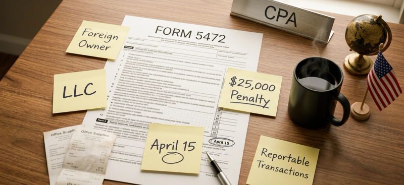 Form 5472: Complete Guide for Foreign-Owned US Entities