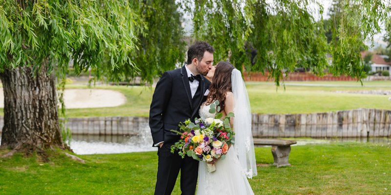 Madison and Martin's Garden Wedding at San Ramon Waters