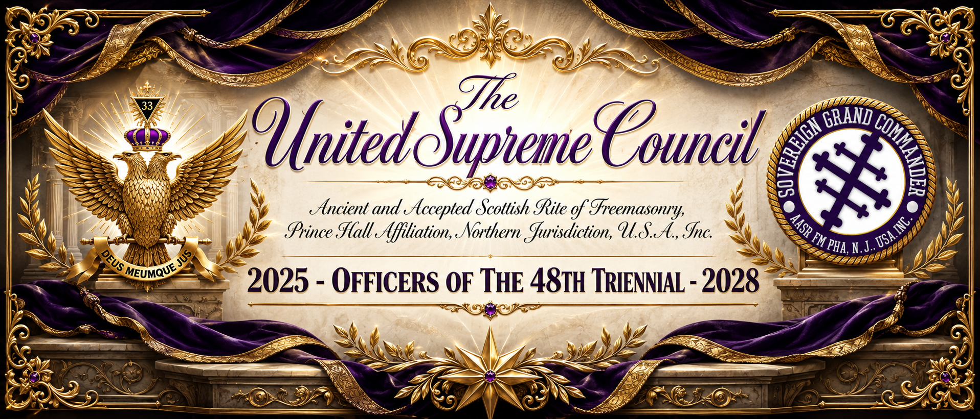 Officers of the 48th Triennial, 2025–2028