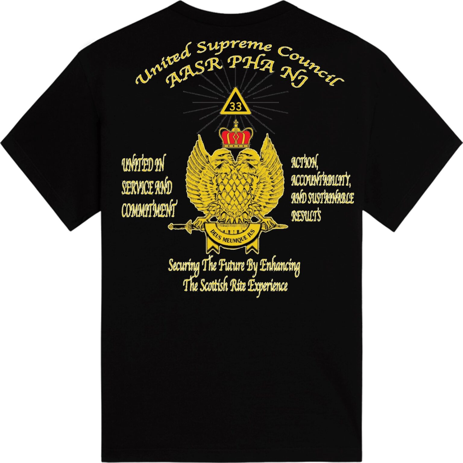 United Supreme Council Fundraiser Shirts 2