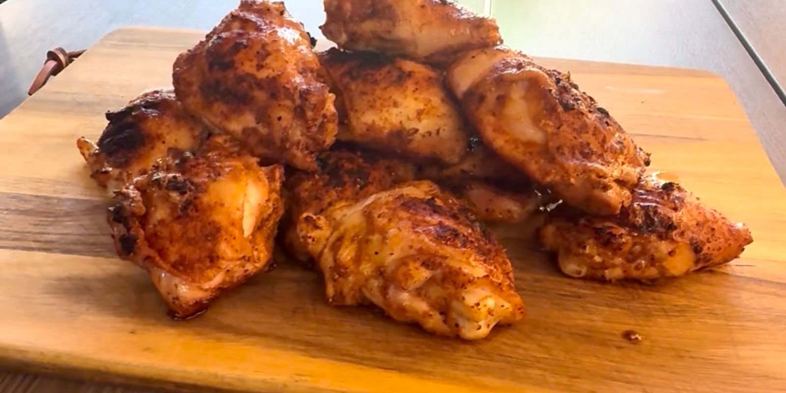 Kamado Chicken Thighs