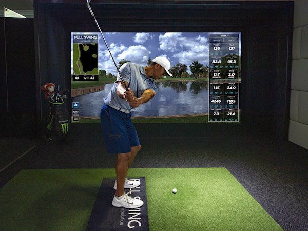 home golf simulator tiger woods
