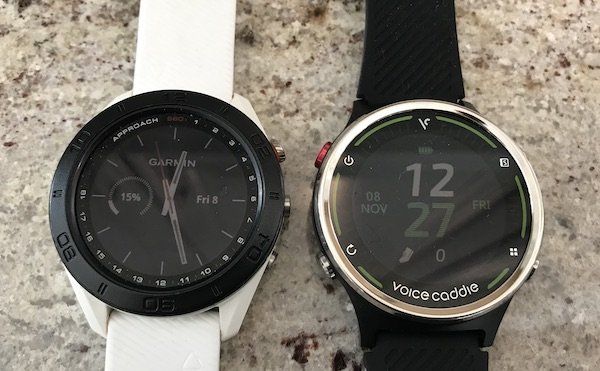 voice caddie g1 vs. garmin s60