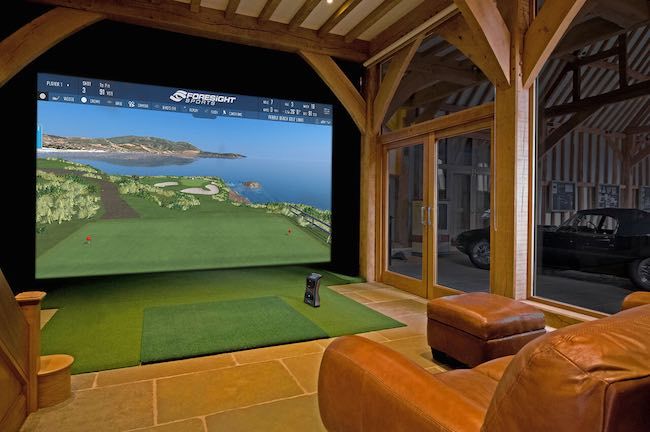 home golf simulator foresight gcquad