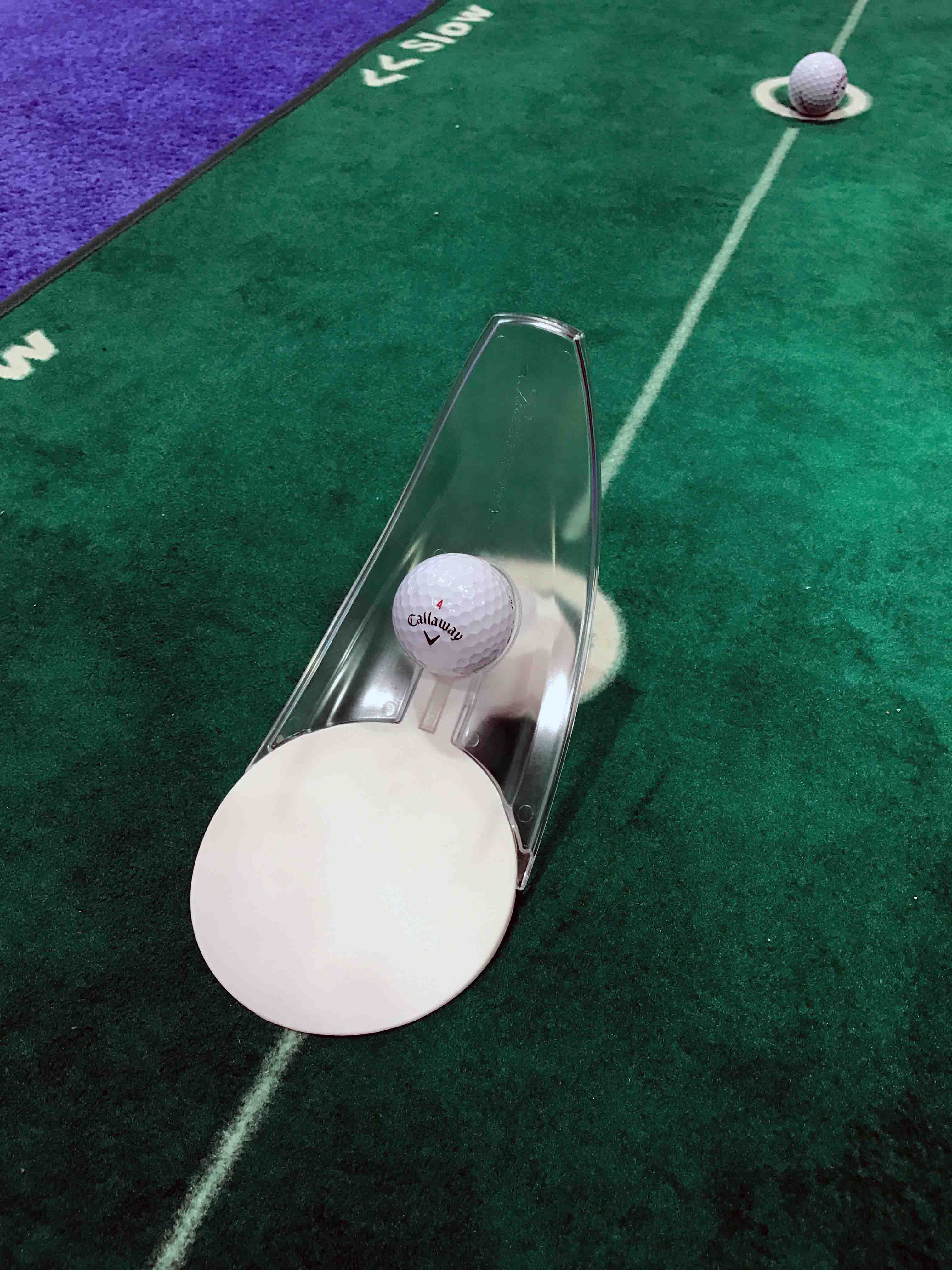 practice golf at home
