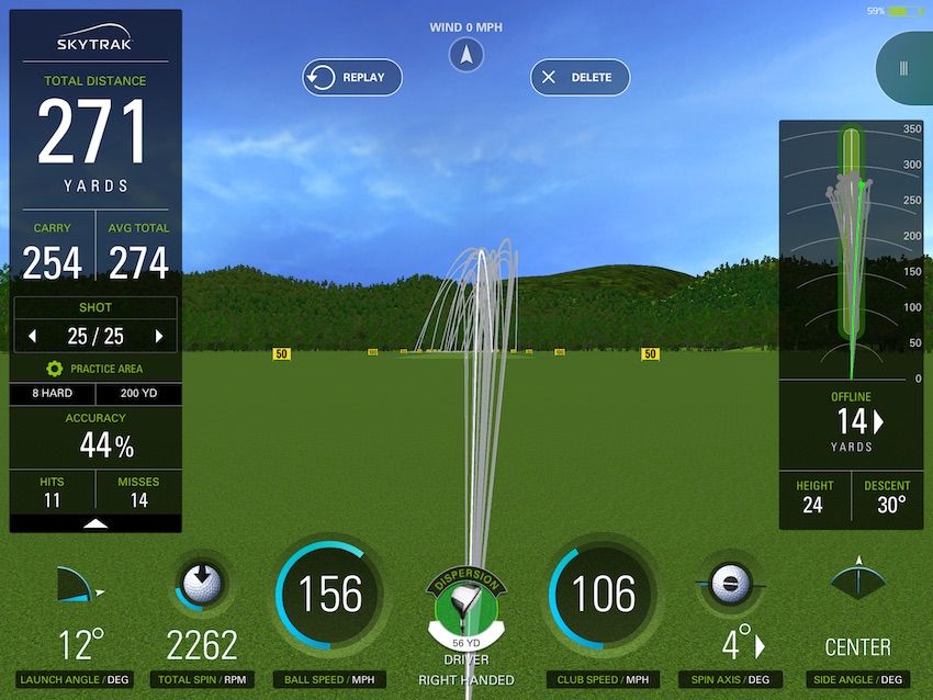 driver vs. 3-wood test