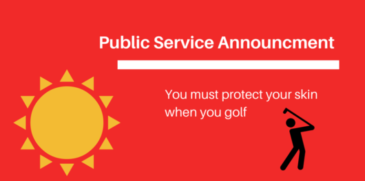 Protecting Your Skin While You Golf