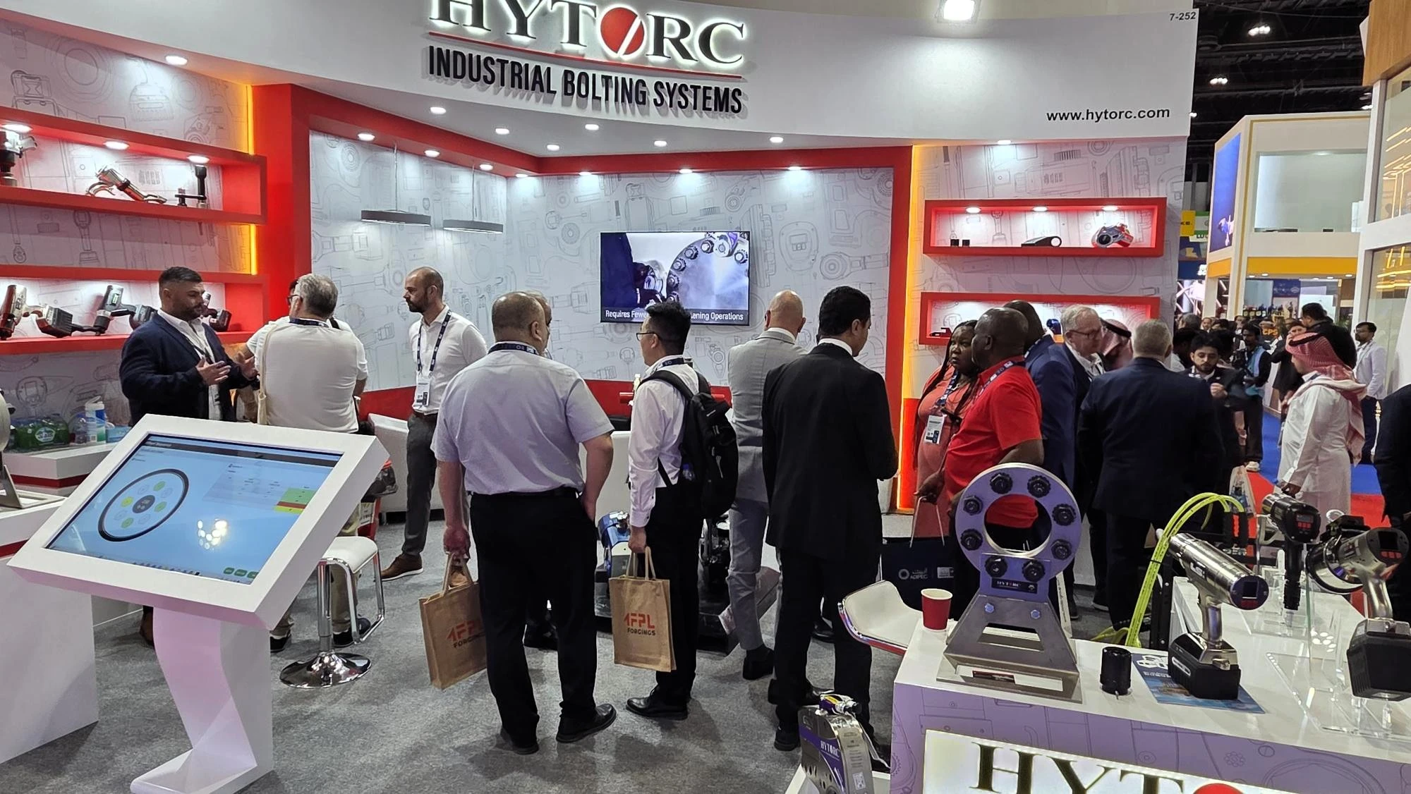 HYTORC at ADIPEC 2025 trade show and conference