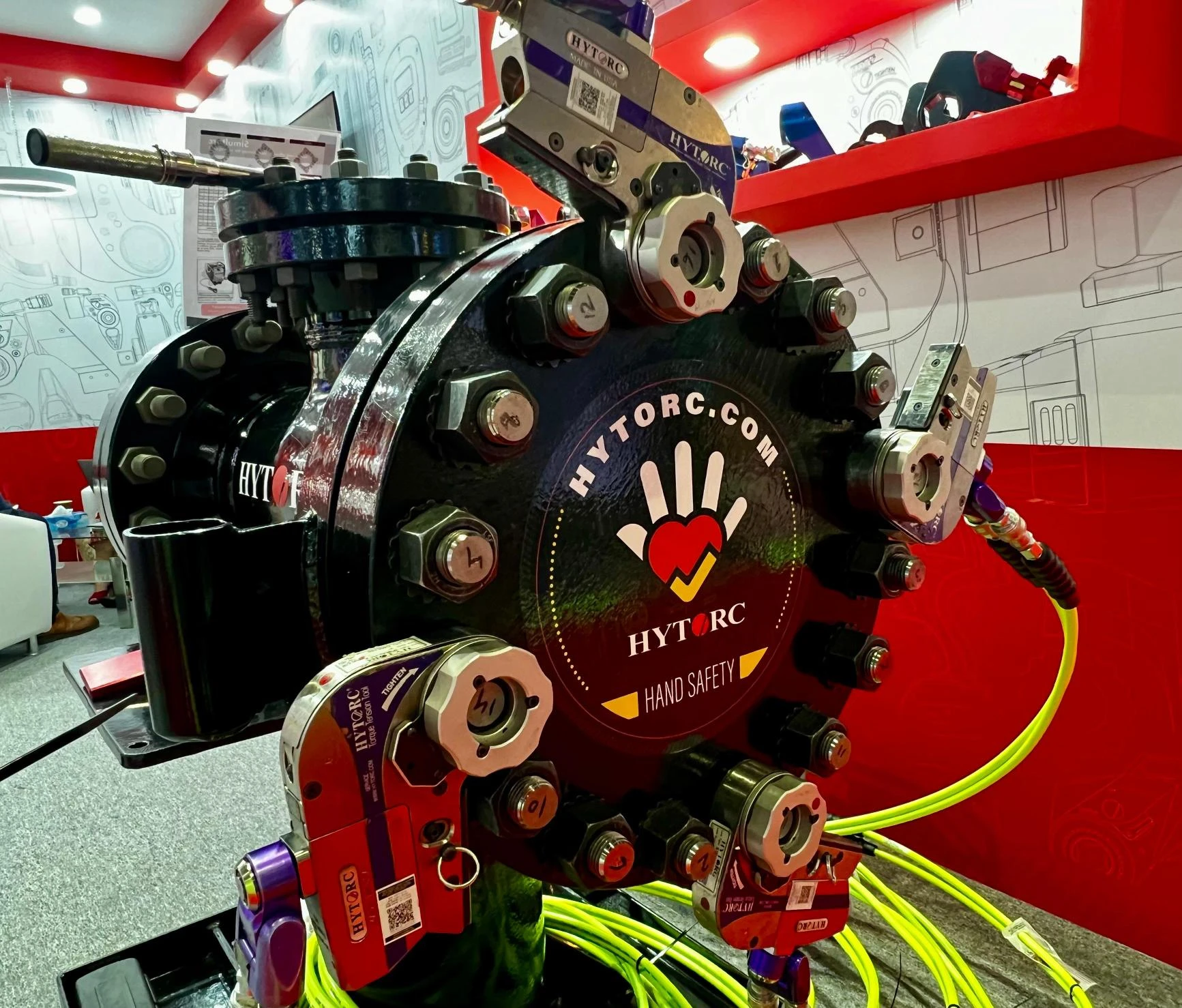 HYTORC at ADIPEC 2025 trade show and conference hand safety