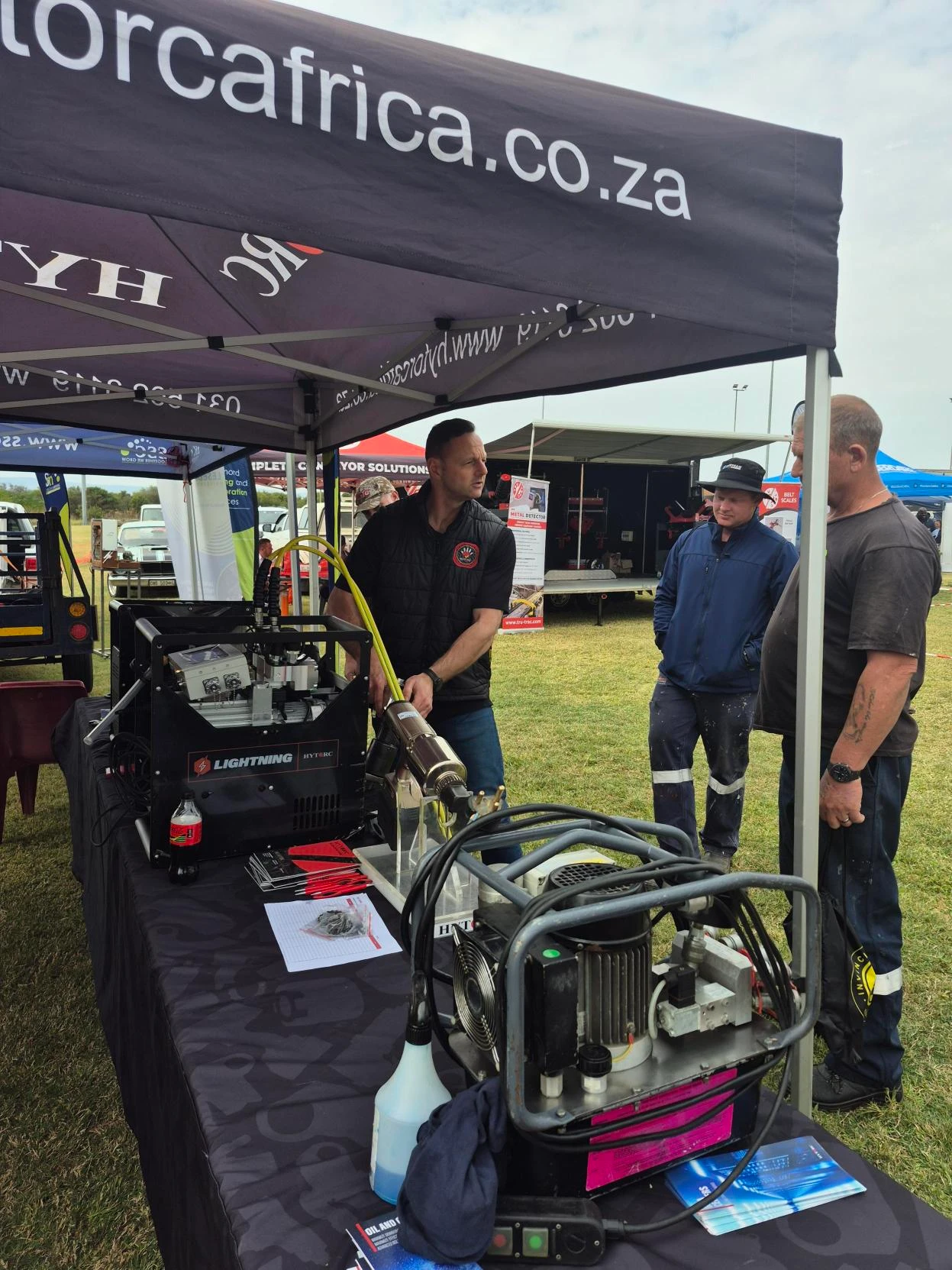hytorc at mte mining expo south africa
