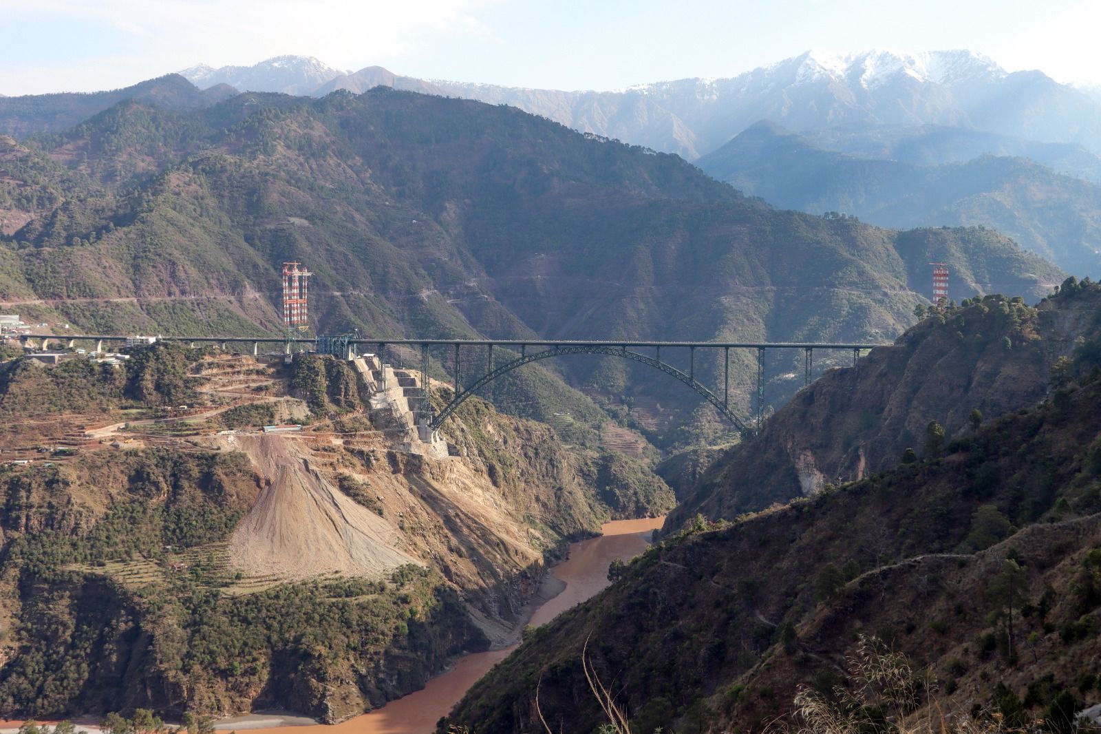 arched rail bridge india