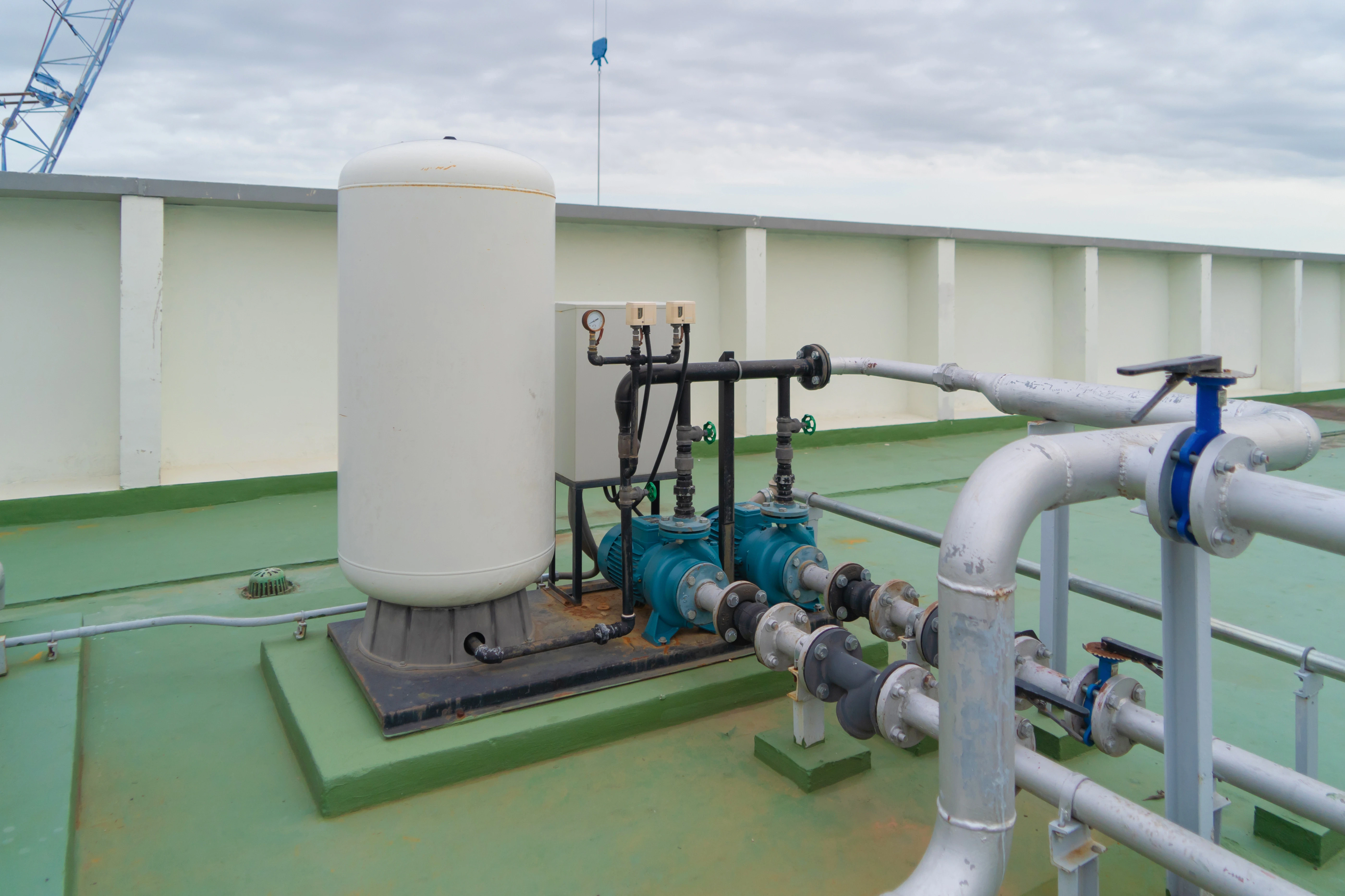 data center cooling industrial roof pipes with bolts