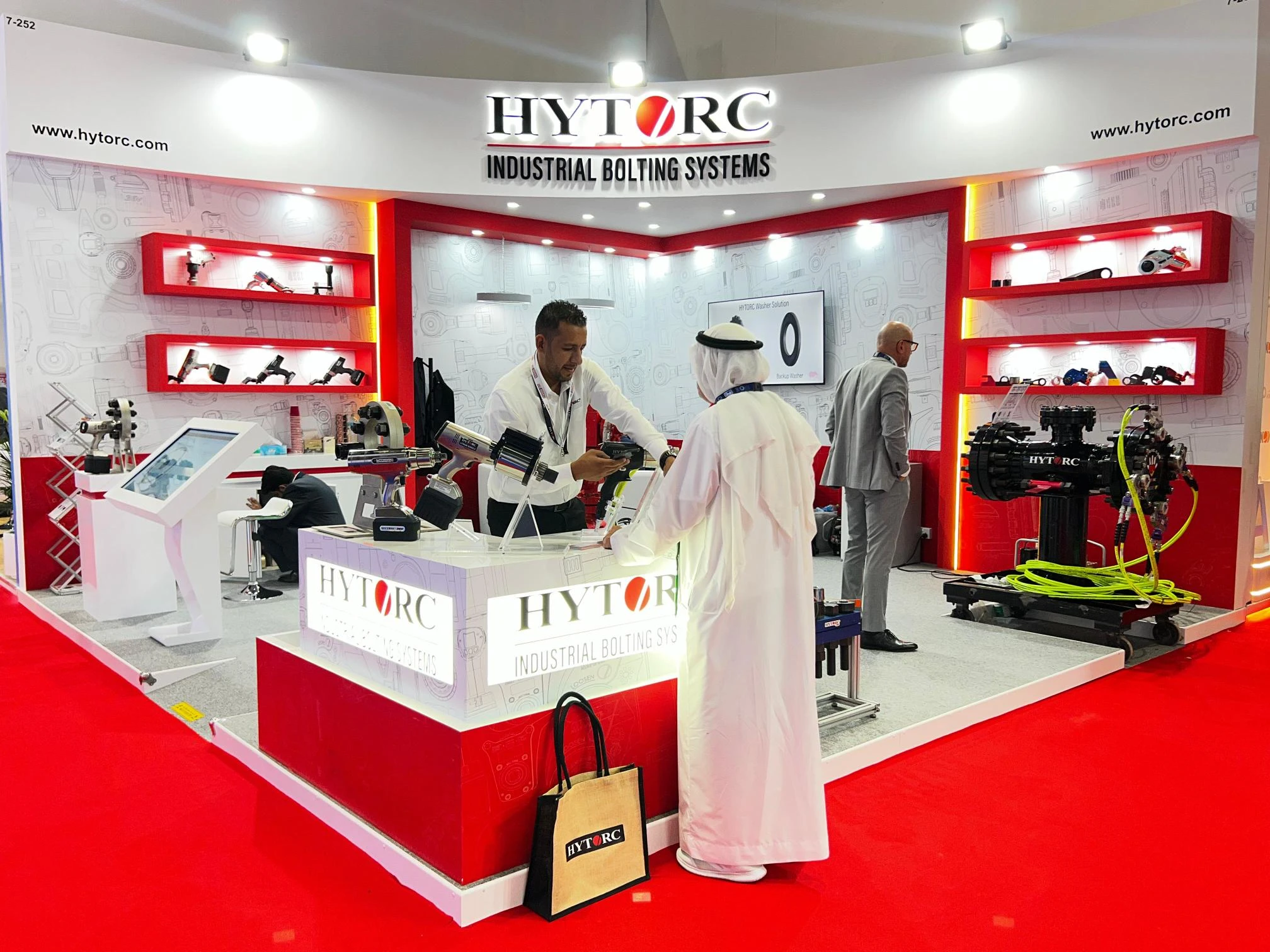 HYTORC at ADIPEC 2025 trade show and conference