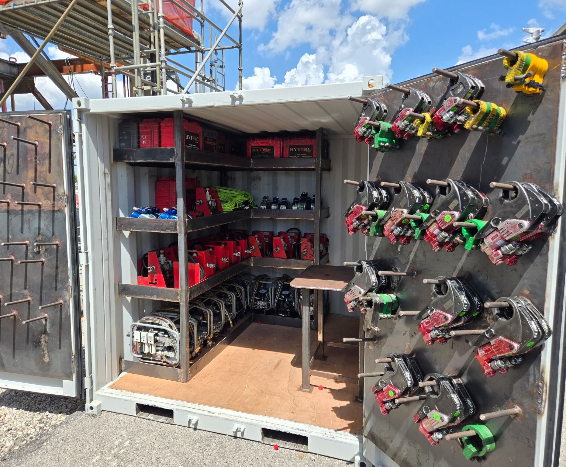 tool storage onsite hytroc