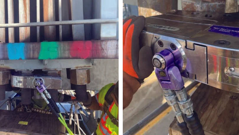 james river bridge virginia bolts and hytorc stealth hydraulic tool