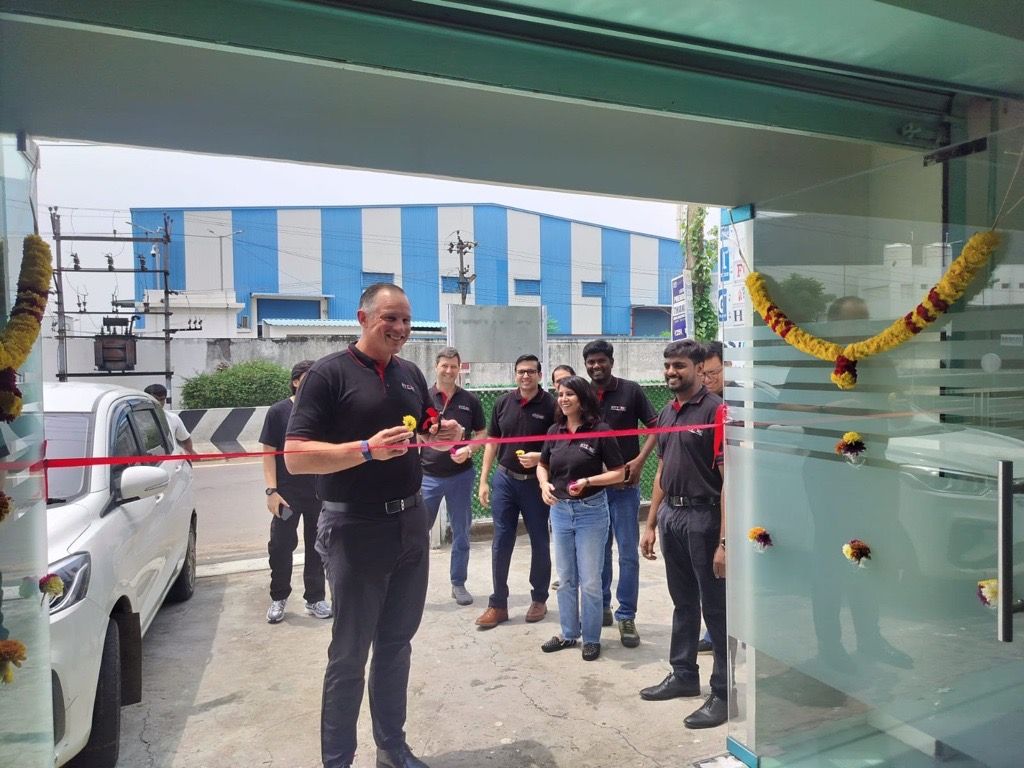 hytorc president ceo eric junkers ribbon cutting HYTORC india Chennai Service Center