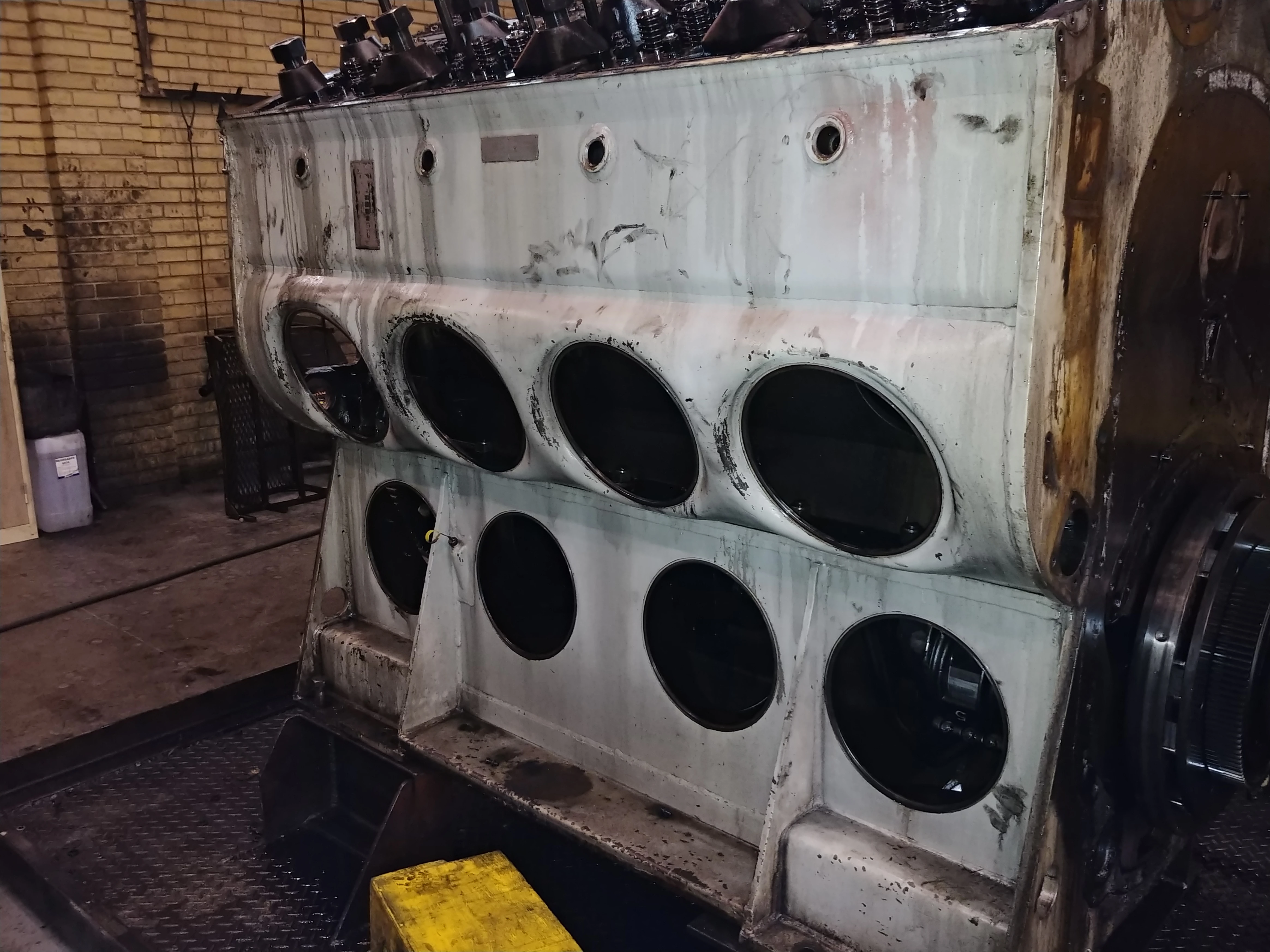 EMD locomotive engine 