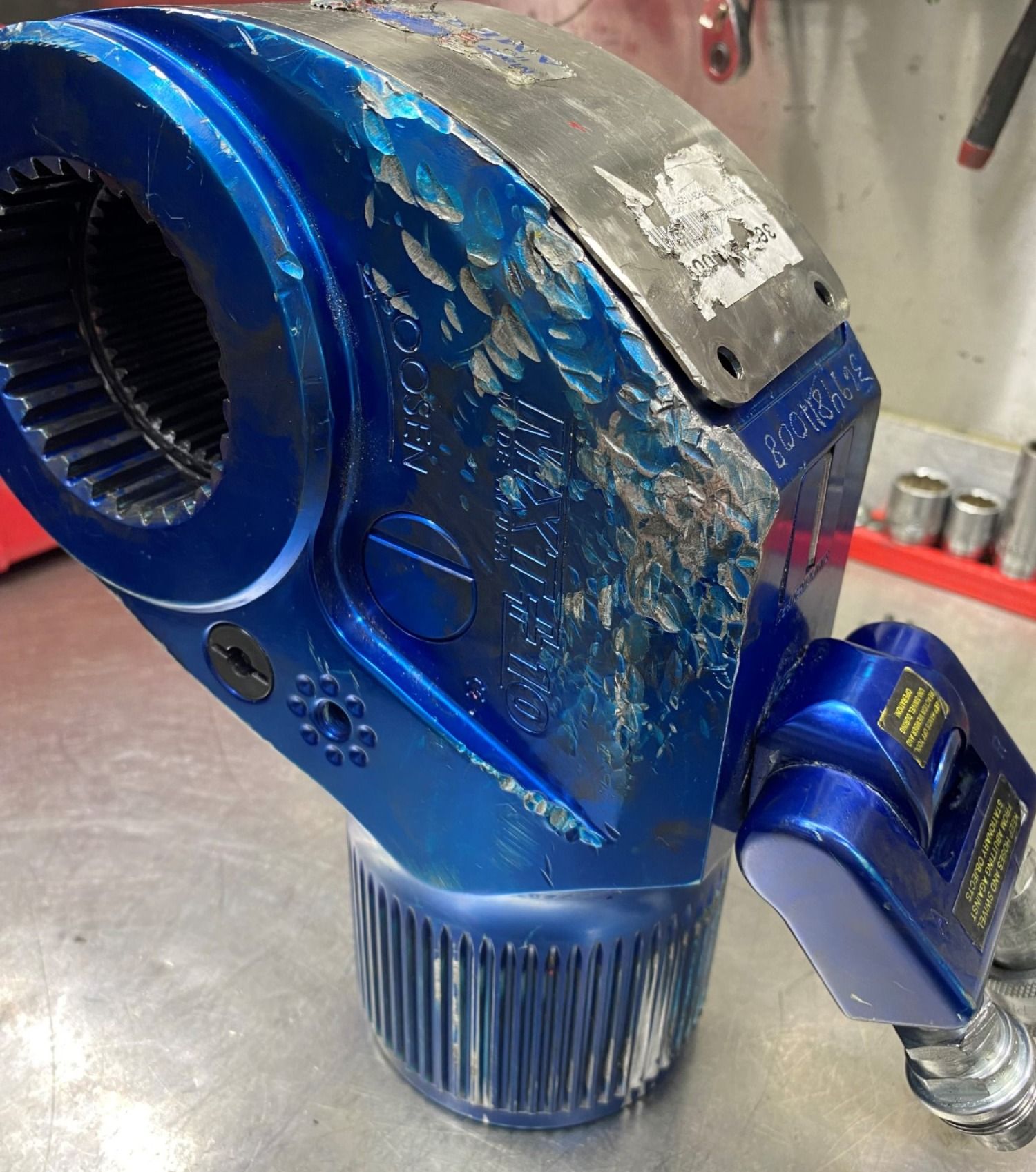 mxt torque tool damaged