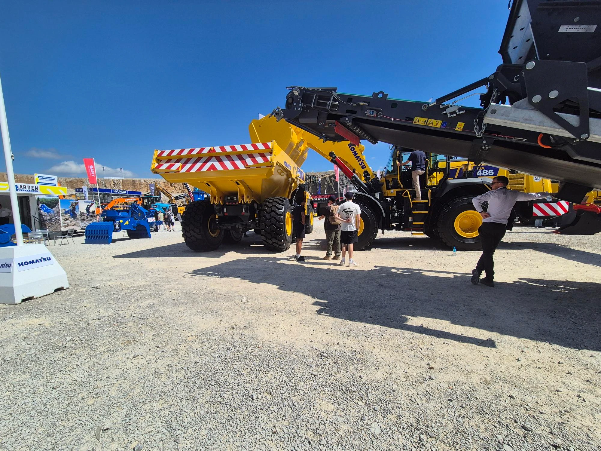 hytorc hillhead uk mining show Buxton Derbyshire England quarry
