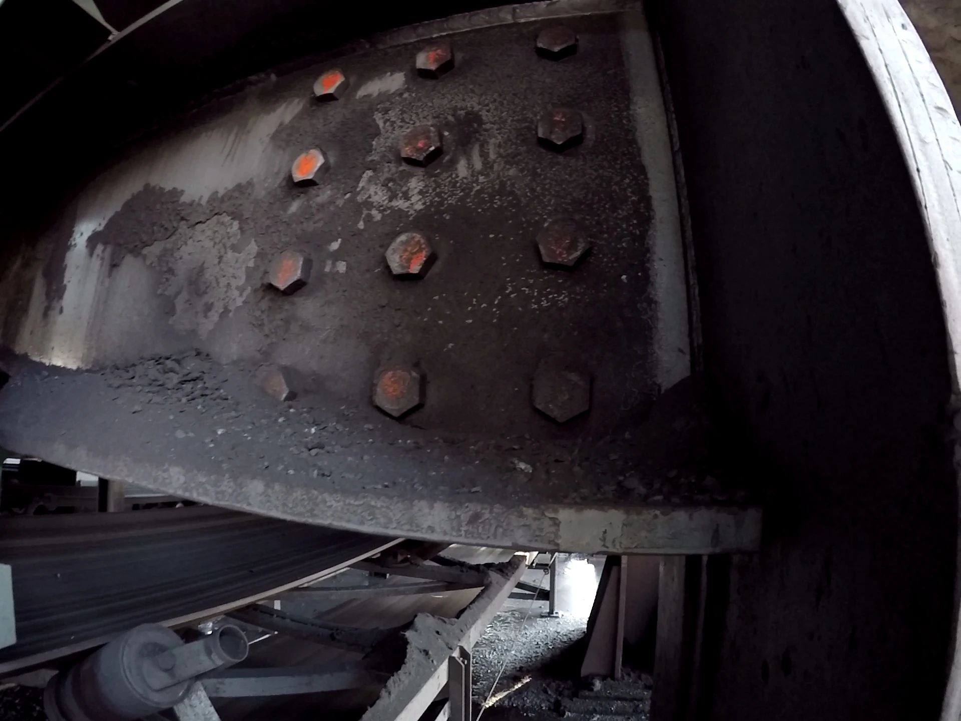 bolts on separator bridge