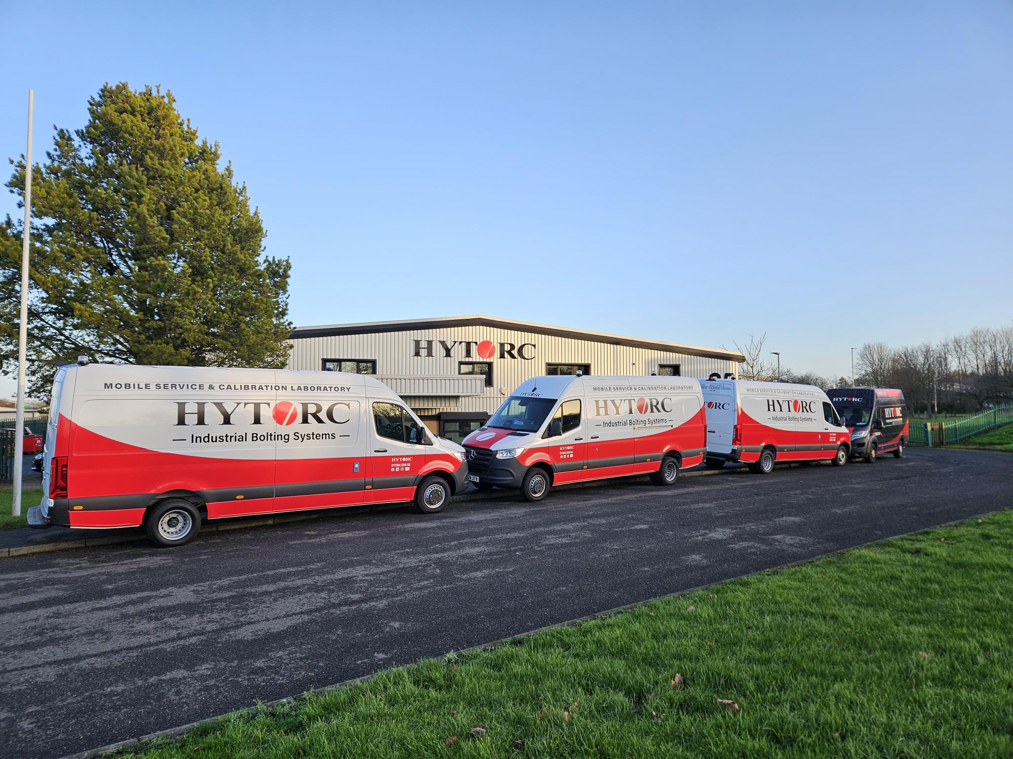 4 hytorc uk mobile service vans Scotland, Northern Ireland, Republic of Ireland, Cumbria