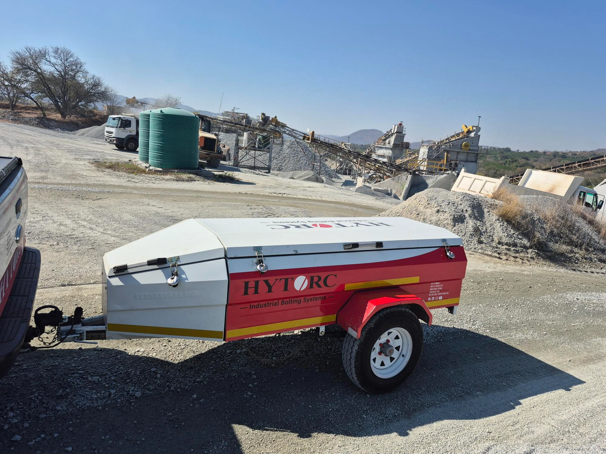 hytorc south africa mobile torque tool rental trailer