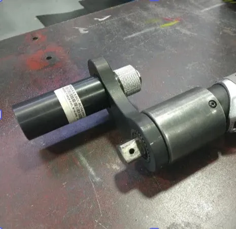 HYTORC electric torque tool with arched track pad