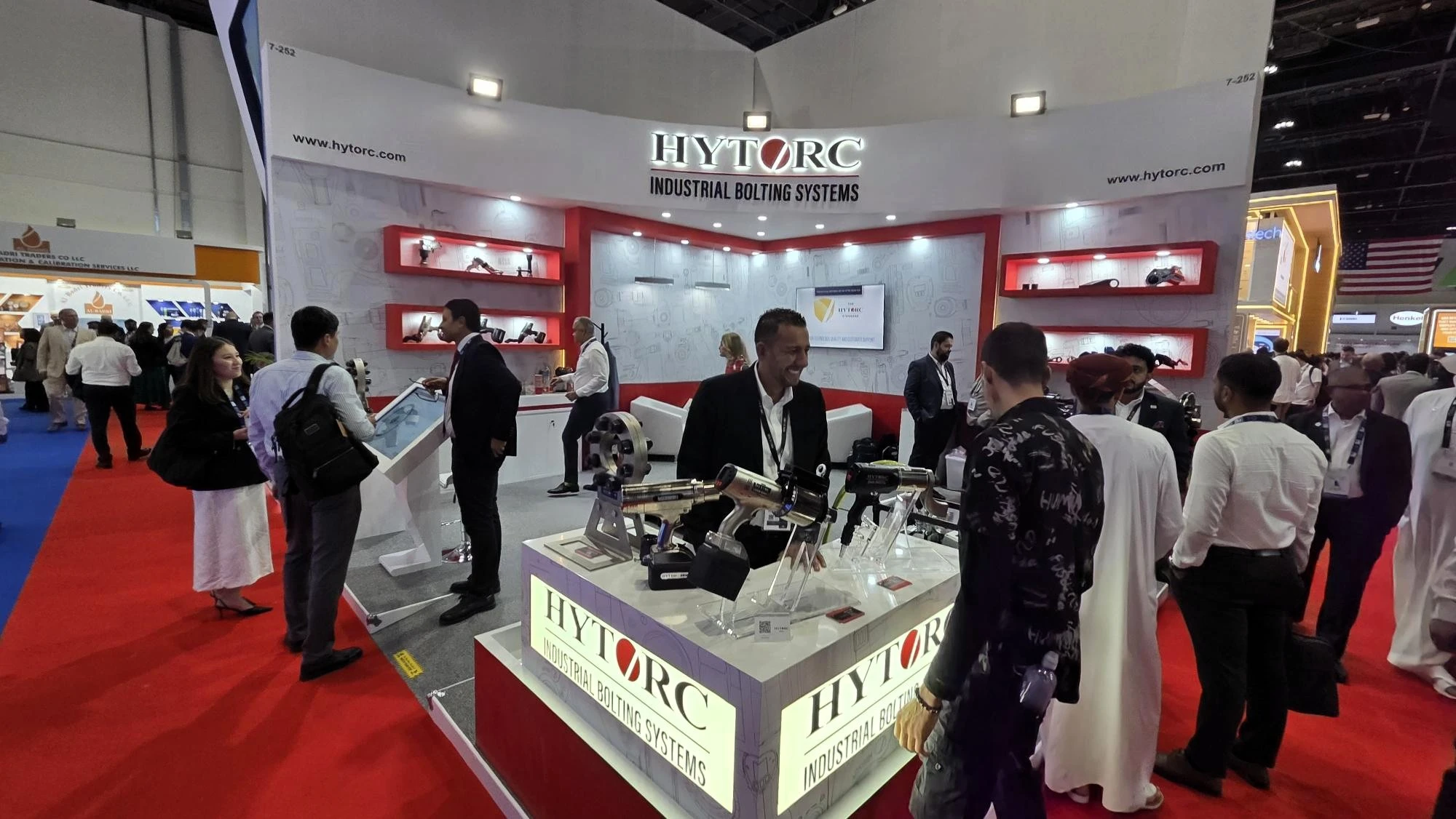 HYTORC at ADIPEC 2025 trade show and conference 