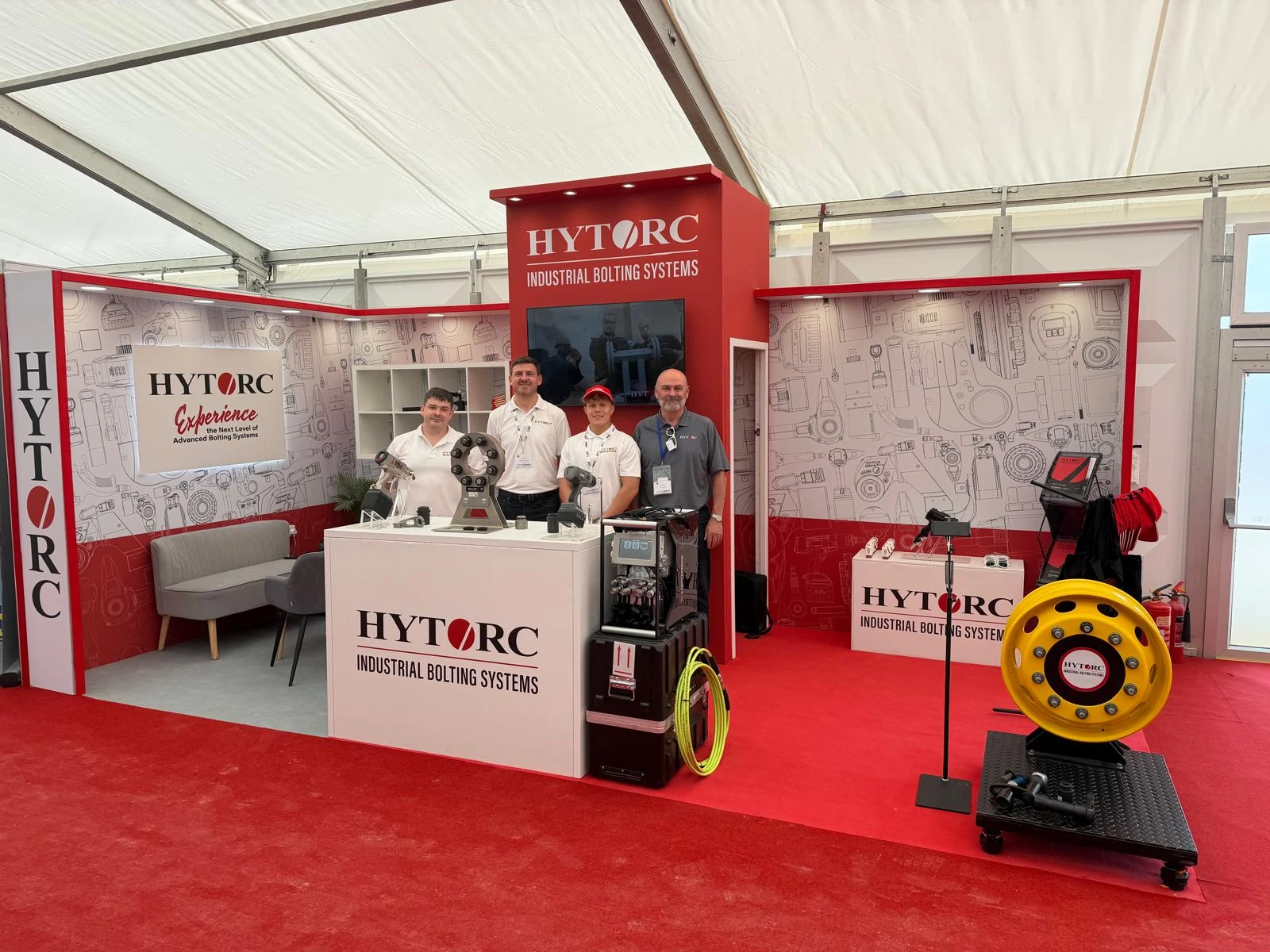 hytorc team hillhead uk mining show Buxton Derbyshire England
