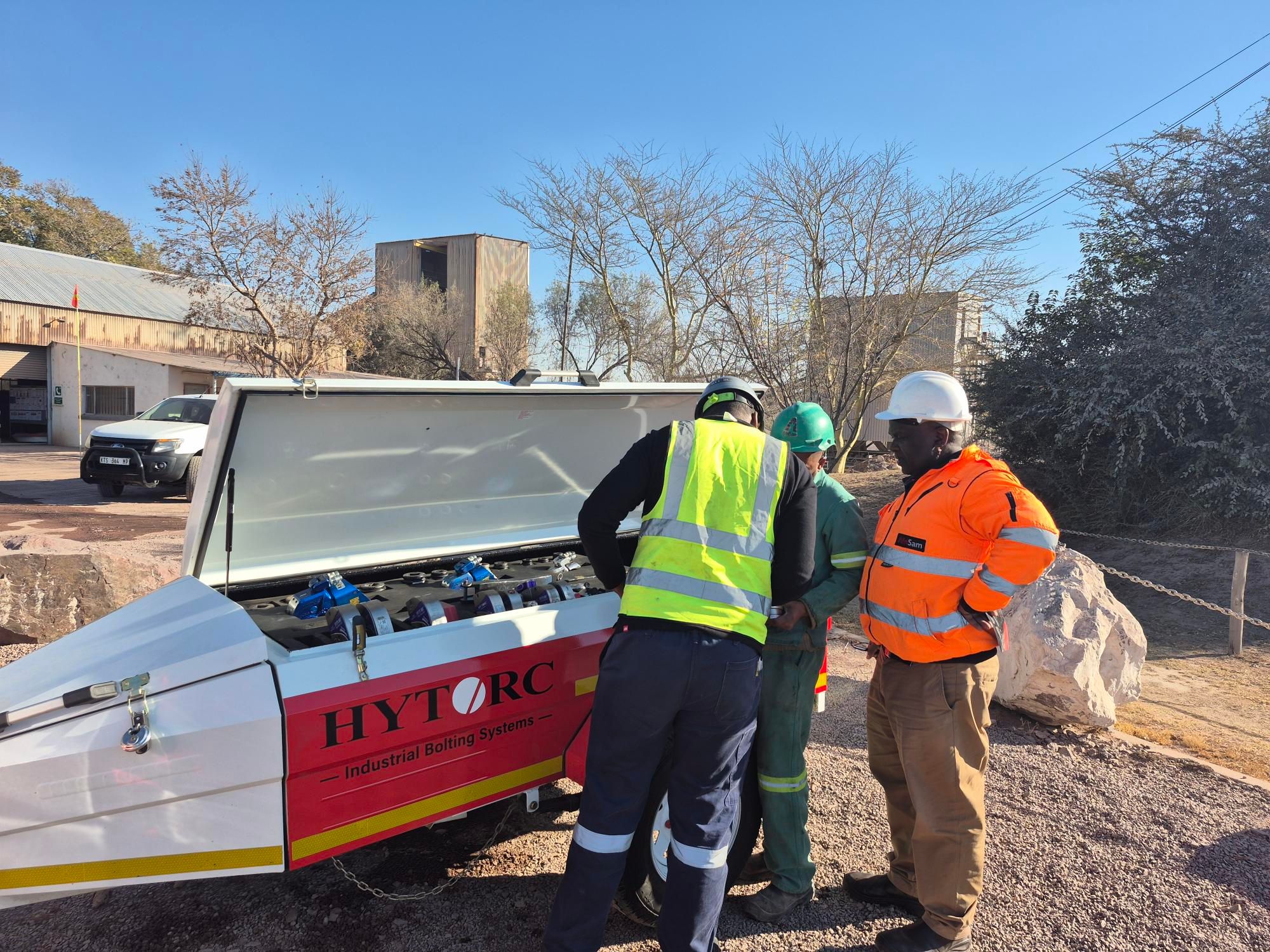 hytorc south africa mobile torque tool rental trailer