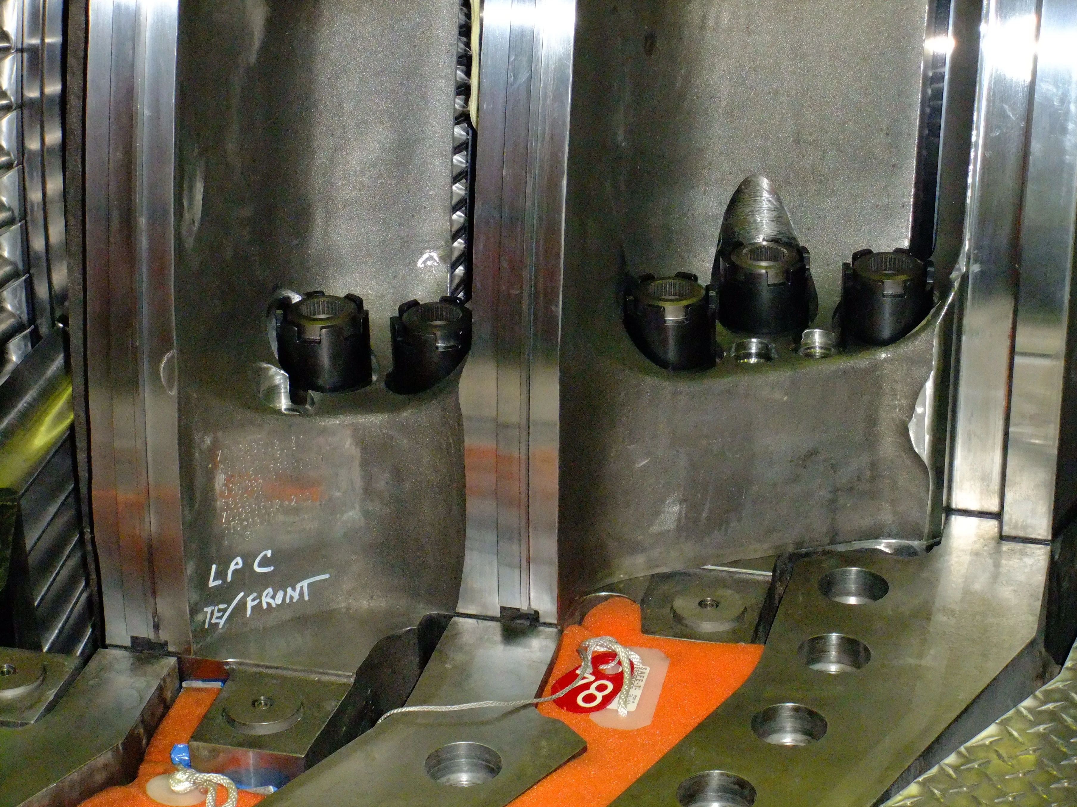 HYTORC Nut Hot Side Nuclear Turbine Counter bore flutes