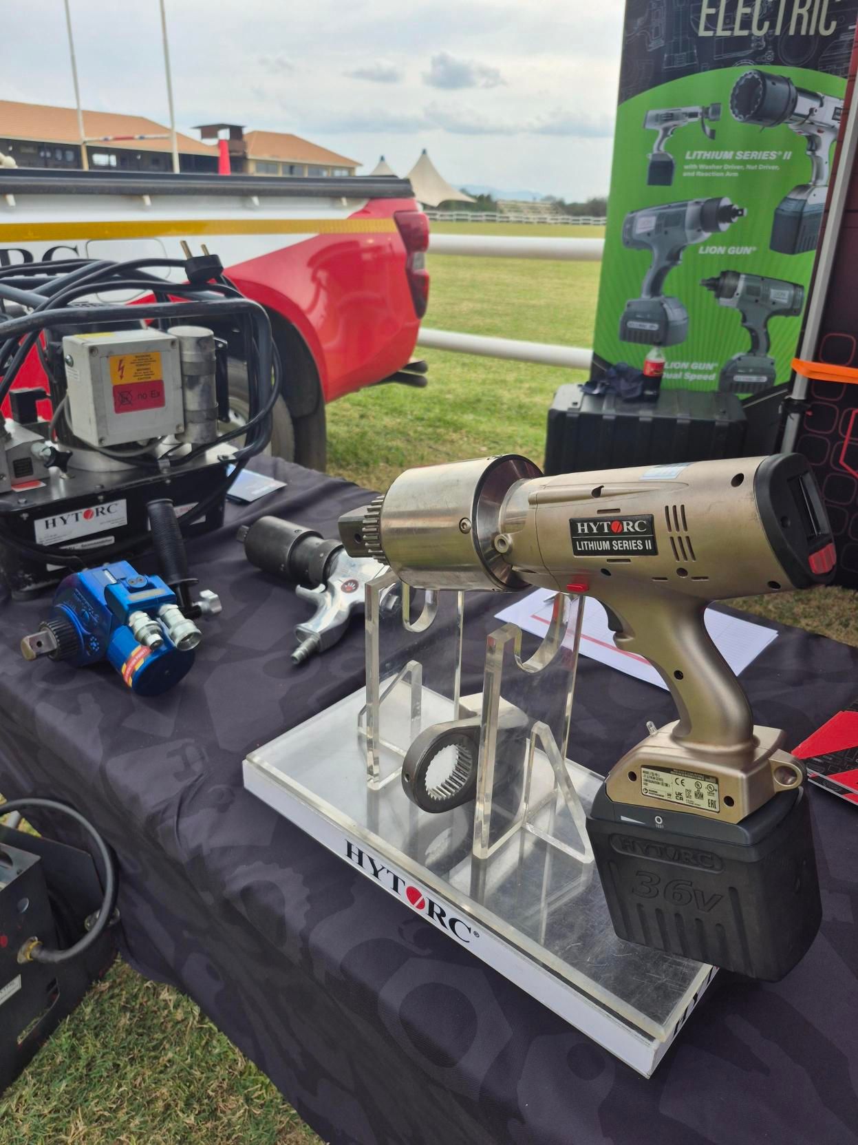 hytorc lst electric torque tool mining expo south africa