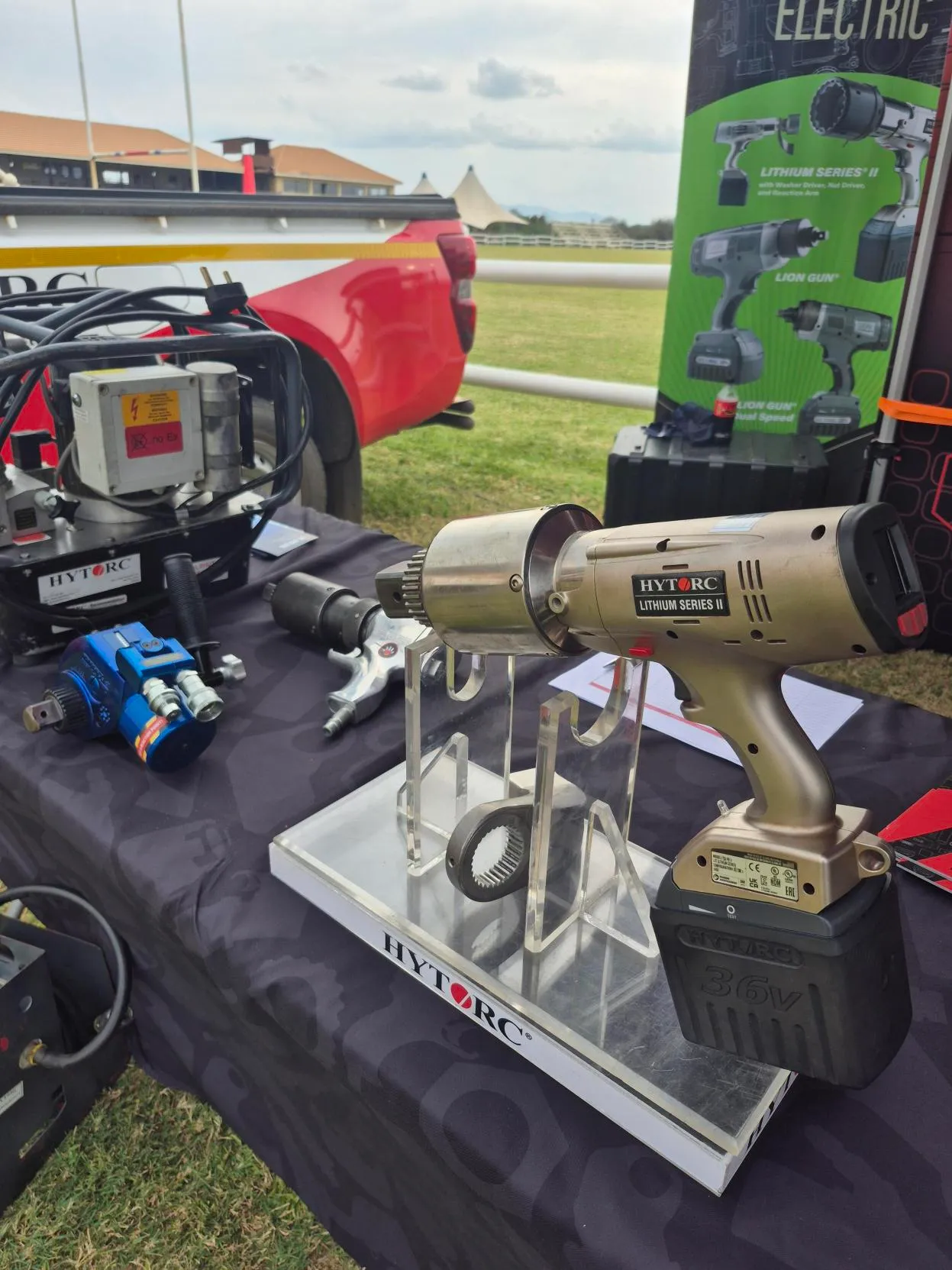 hytorc lst electric torque tool mining expo south africa