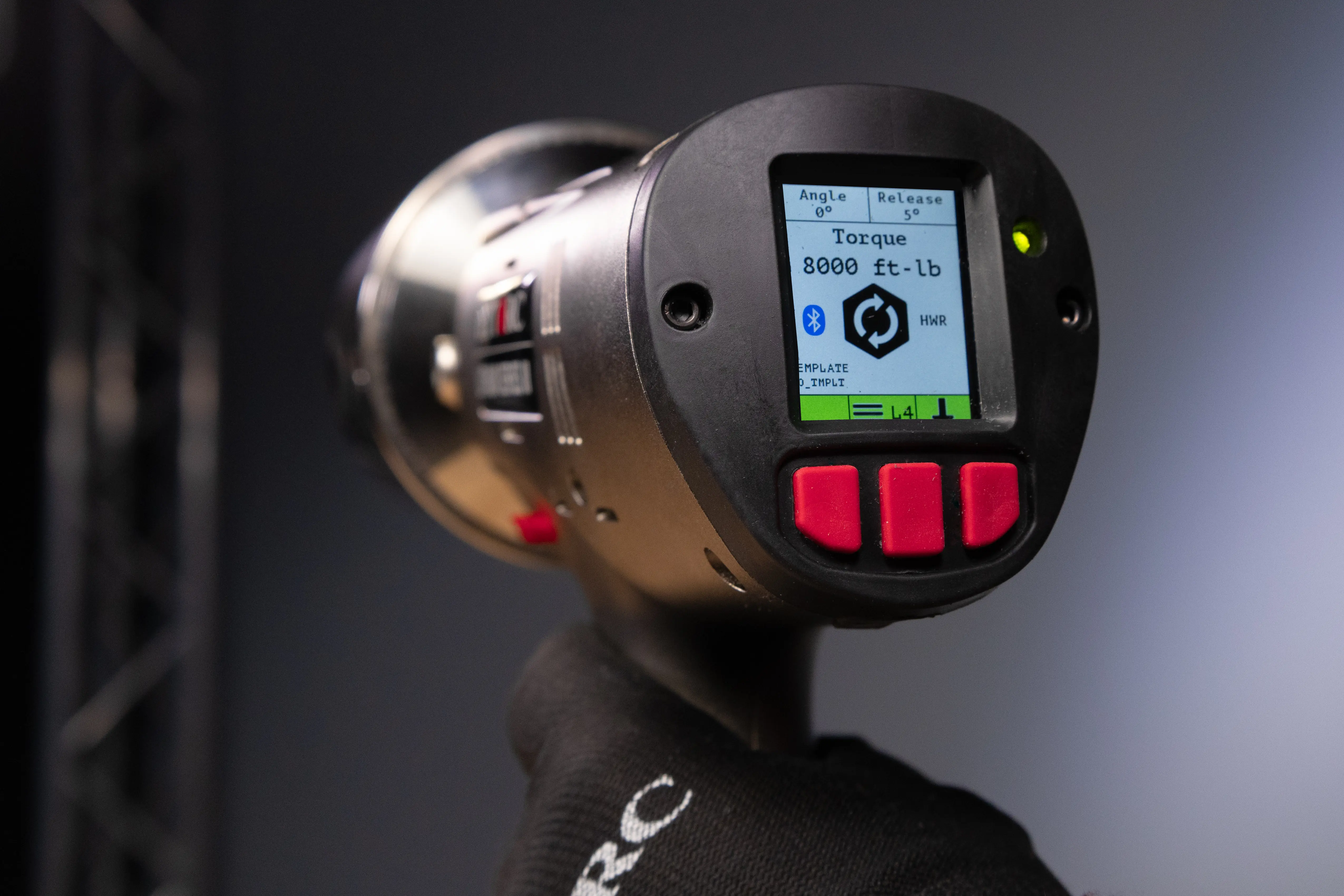 electric torque tool screen LST