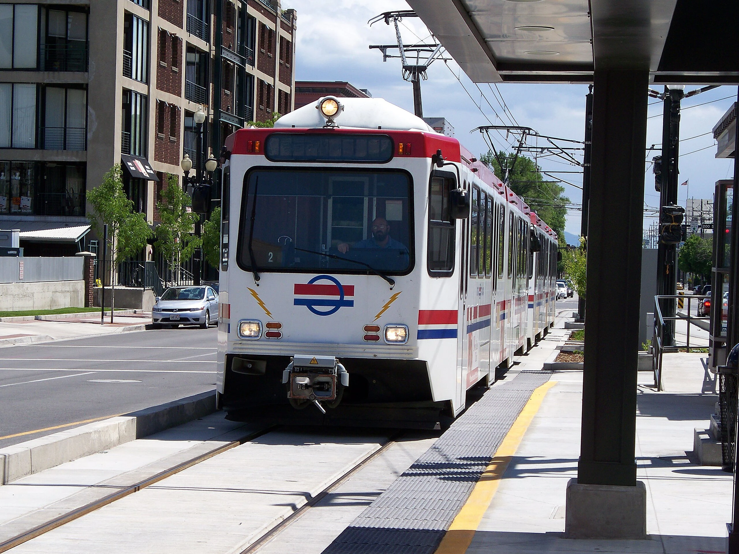 urban light rail car