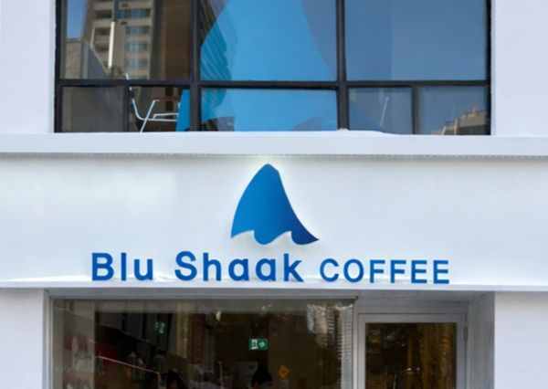 Blu shaak coffee