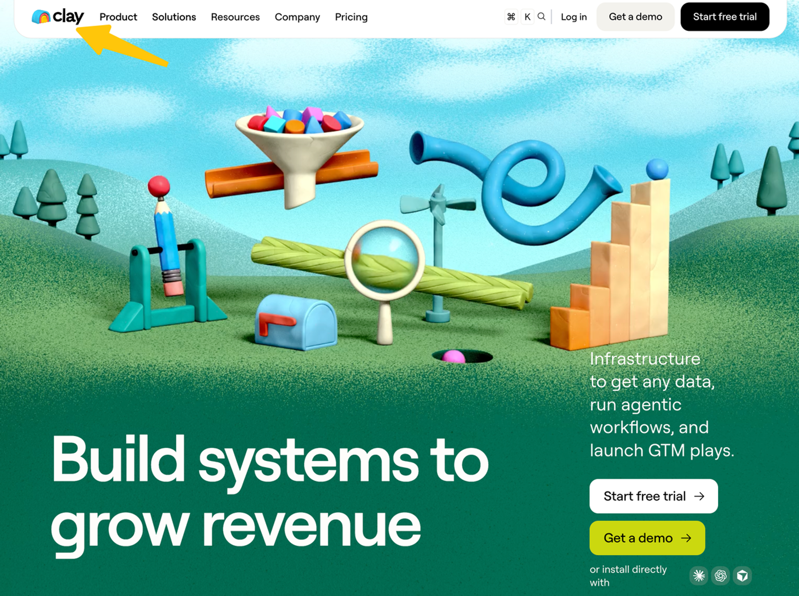 Explore Clay's platform, a key player in the best sales prospecting tools, designed to build systems and grow revenue.