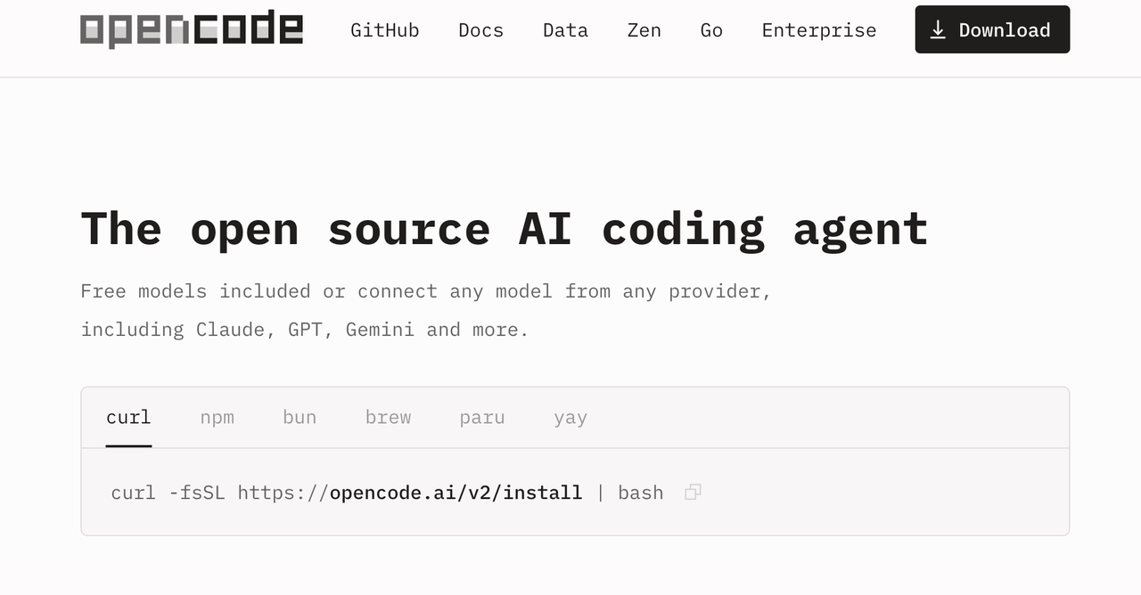 Install the open source AI coding agent efficiently using this quick union alpha opencode terminal command guide.