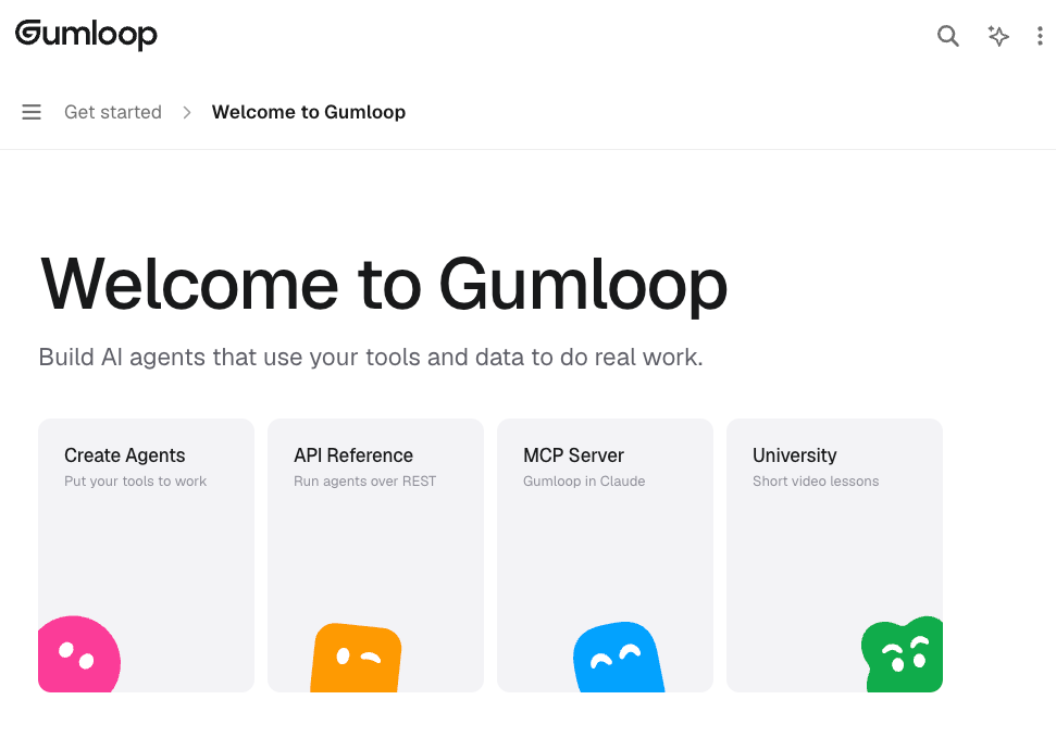 Build smart AI agents that utilize your business tools and data sources to perform real work efficiently using the best ai workflow builders