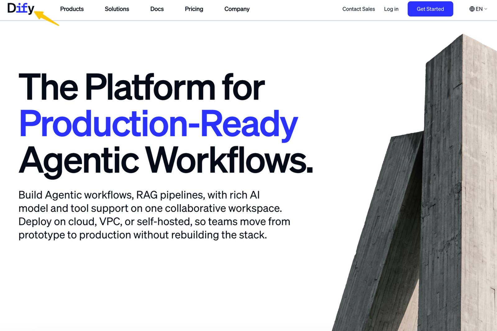 Build production-ready agentic workflows with Dify, one of the most flexible open-source gumloop alternatives.