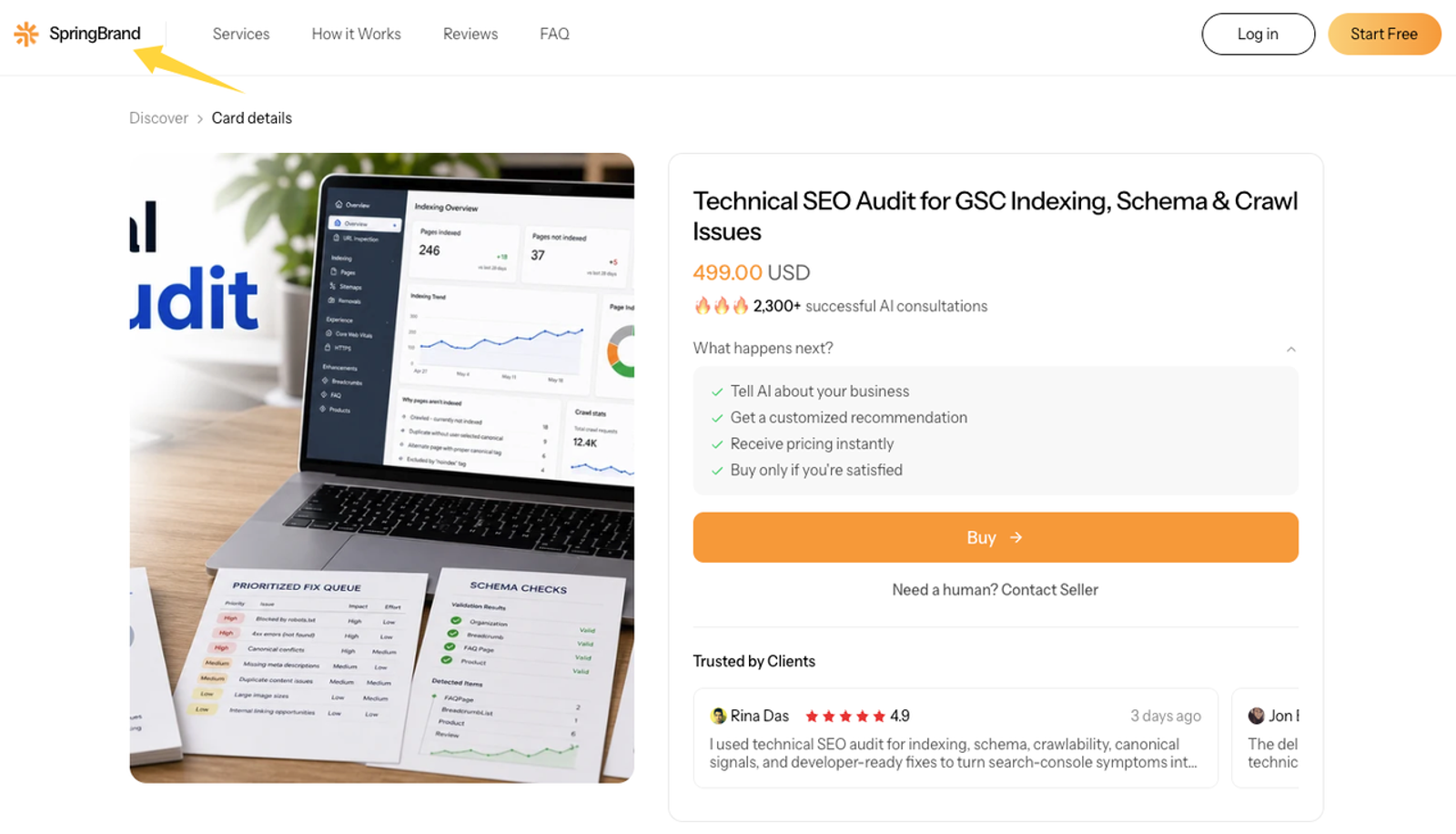 Invest in a technical SEO audit for GSC indexing, schema, and crawl issues to maximize your ChatGPT Sites SEO efforts.