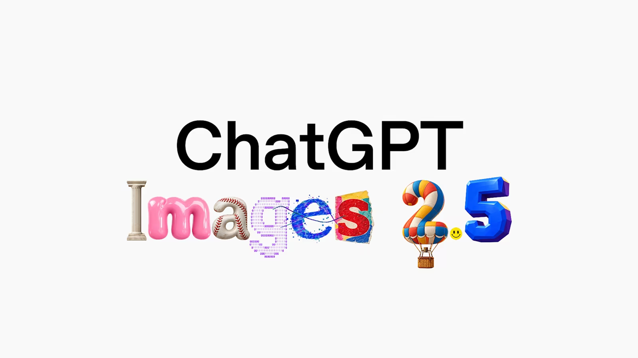 ChatGPT Images 2.5 logo evaluated in gpt image 2.5 vs nano banana 2 for agents workflows.