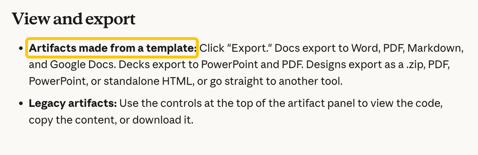 During a claude slides review, check the view and export settings to download your decks as PowerPoint or PDF files.