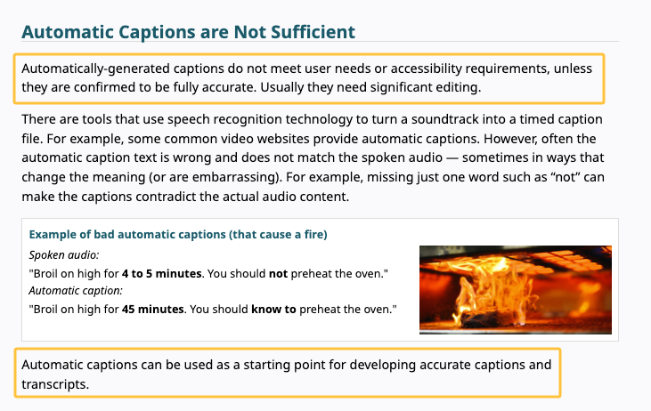 Video accessibility tips from a pre launch marketing agency on why auto captions fail.