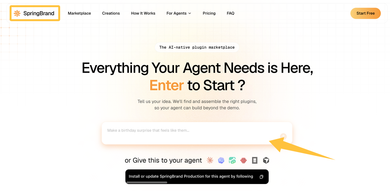 Exploring the SpringBrand AI tool, an emerging resource used by modern branding companies for startups.
