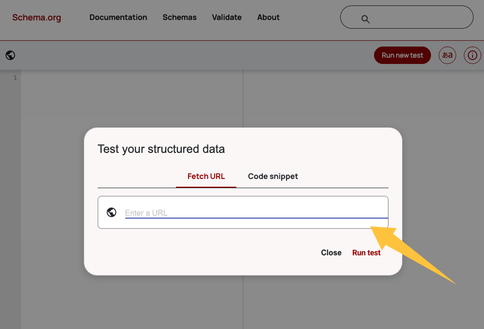 Using the Schema.org validator to test for rich result data during a technical seo audit service.