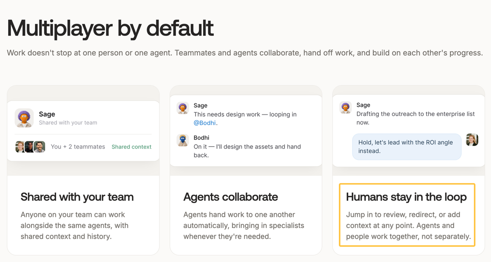 Collaboration dashboard illustrating how Skydive AI for business enables seamless team and agent teamwork.